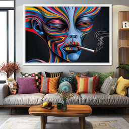 Cosmic Chillwave - TooplesArt - NicheCanvas