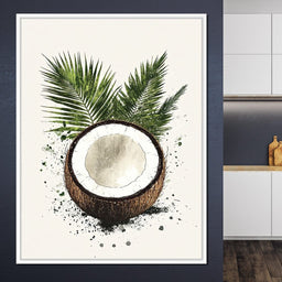 Tropical Coconut - NicheCanvas