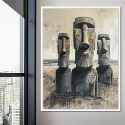 Guardians of the Pacific Shores - NicheCanvas