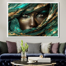 Emerald Gaze Gold Essence - NicheCanvas