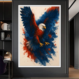 Majestic Flight Soaring Free - NicheCanvas