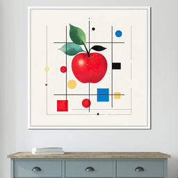 Geometric Harvest Delight - NicheCanvas
