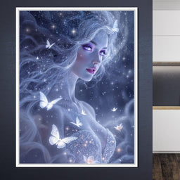 The Butterfly Nebula Queen - TooplesArt - NicheCanvas