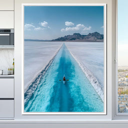 Journey Through Tranquil Waters - NicheCanvas