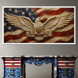 Sovereign Wings Above The Union - NicheCanvas