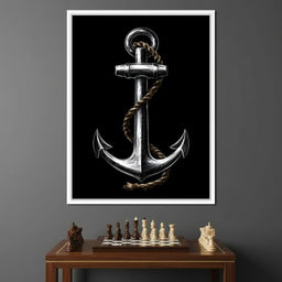 Heavy Iron Anchor - NicheCanvas