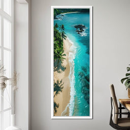 Tropical Serenity Beach - NicheCanvas