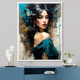 Female Portrait 0057 - Vizahn Burger - NicheCanvas