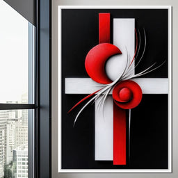 Scarlet Coil Crossing - TooplesArt - NicheCanvas
