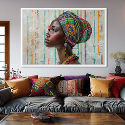 Vibrant Cultural Essence - Sakeem Gibbs - NicheCanvas