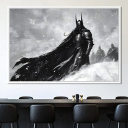 Knight of Winter Shadows - NicheCanvas