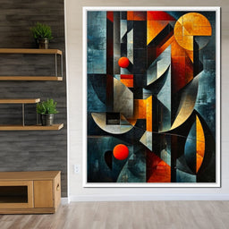 Colorful Modern Art 043 - Johanjjf - NicheCanvas