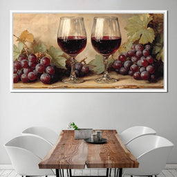 Wine Lovers Vineyard Charm - NicheCanvas