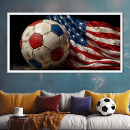 National Soccer Pride - NicheCanvas