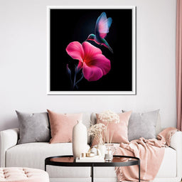 Whispers of the Hummingbird - TooplesArt - NicheCanvas
