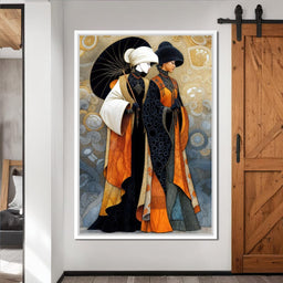 Daughters of the Decorative Wind - TooplesArt - NicheCanvas