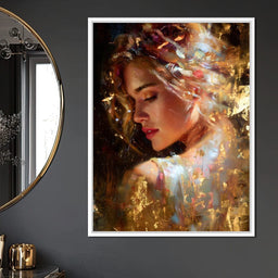 Radiant Brushstrokes Of Grace - NicheCanvas