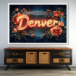 Denver Glow - NicheCanvas