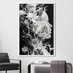 Floral Interlaced Reverie - NicheCanvas