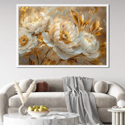 Golden Petal Harmony - NicheCanvas