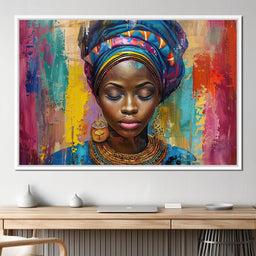 Vibrant Dreams of Africa - Sakeem Gibbs - NicheCanvas