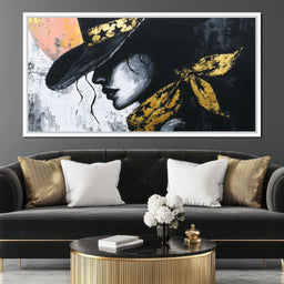 Golden Cowgirl - NicheCanvas