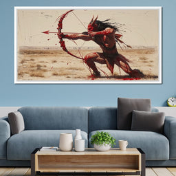 Desert Archers Fierce Stance - NicheCanvas