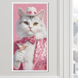 Cat Royale Sophisticated Sip - NicheCanvas