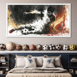 Momentum Of The Striker - NicheCanvas