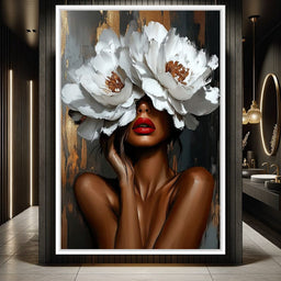Elegance in Bloom Shadows - Cole Williams - NicheCanvas