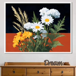 Wildflower Gathering Radiance - NicheCanvas