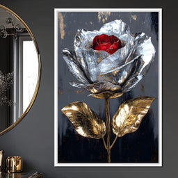 Gilded Petal Enchantment - NicheCanvas