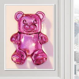 Pink Bear Gummy - NicheCanvas