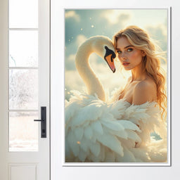 The Swan Maiden - Johanjjf - NicheCanvas