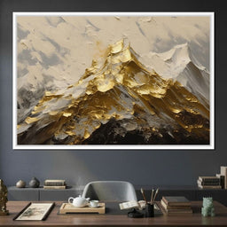 Auric Alpine Majesty Rising - NicheCanvas