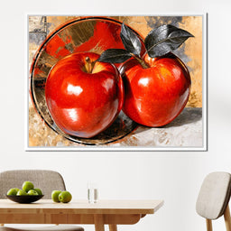 Forbidden Harvest On Gilded Plate - NicheCanvas