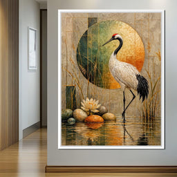 Harmony in Feather and Form - TooplesArt - NicheCanvas