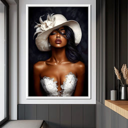 Elegance in Ivory Dreams - NicheCanvas