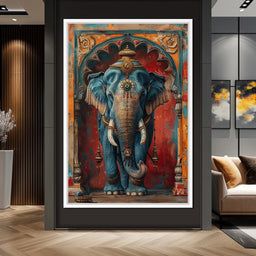 Majestic Sapphire Monarch - NicheCanvas