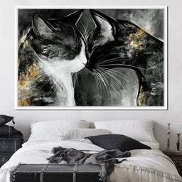 Gentle Connection Of Midnight Souls - NicheCanvas