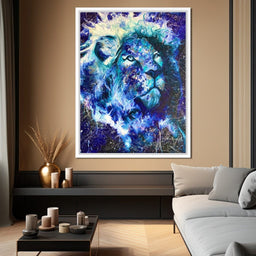 Astral Lion - Chiara Magni - NicheCanvas
