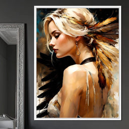 Female Portrait 0024 - Vizahn Burger - NicheCanvas