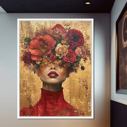 Blossom Crowned Silence - NicheCanvas