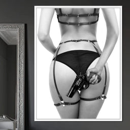 Gun Ass - David Drake - NicheCanvas