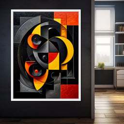 Colorful Modern Art 044 - Johanjjf - NicheCanvas