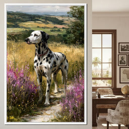 Dalmatian Meadow Pathway - NicheCanvas