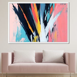 Abstract Dynamic Color Burst - NicheCanvas