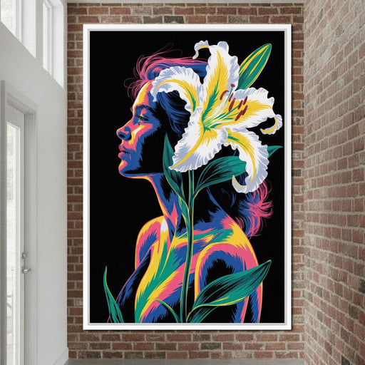 The Light Within Her - TooplesArt Canvas Print
