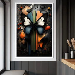 Butterfly Dreamscape Fusion - NicheCanvas