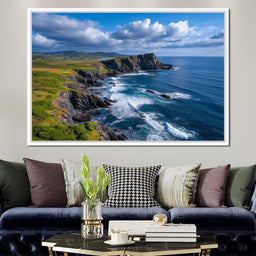Atlantic Cliffs Wild Coastline - NicheCanvas